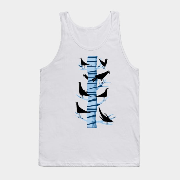 Crows Tank Top by Scratch